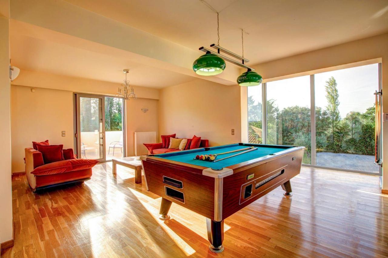 Astarte Villas - Istar Villa With Tennis Court Μαχαιράδο Εξωτερικό φωτογραφία