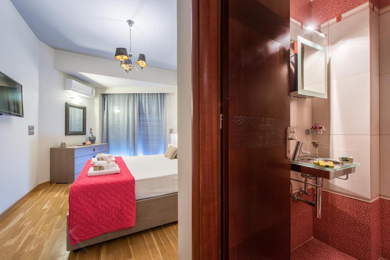 Astarte Villas - Istar Villa With Tennis Court Μαχαιράδο Εξωτερικό φωτογραφία