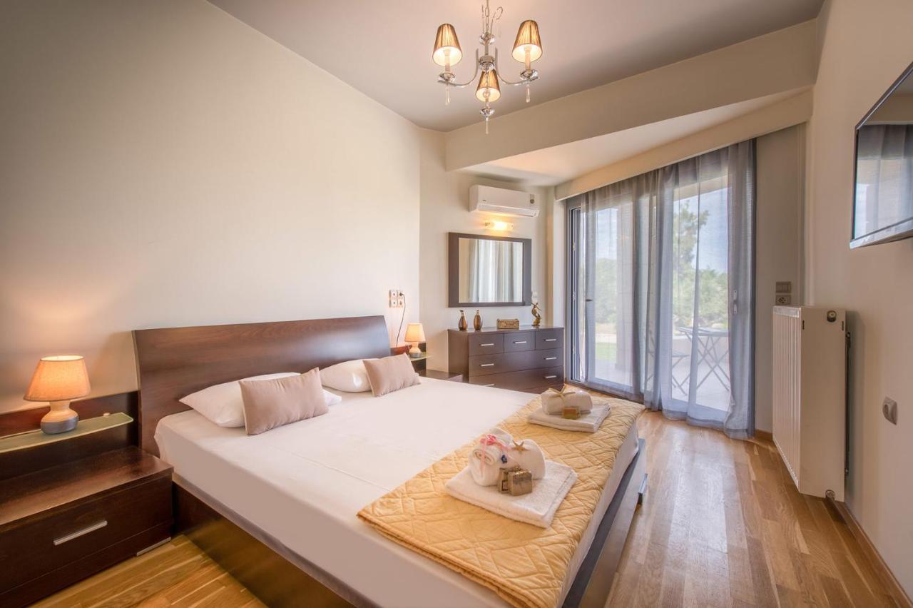 Astarte Villas - Istar Villa With Tennis Court Μαχαιράδο Εξωτερικό φωτογραφία