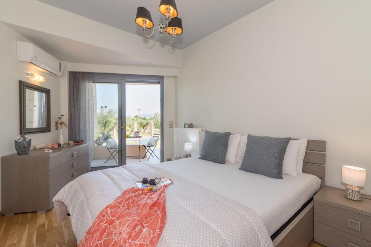 Astarte Villas - Istar Villa With Tennis Court Μαχαιράδο Εξωτερικό φωτογραφία