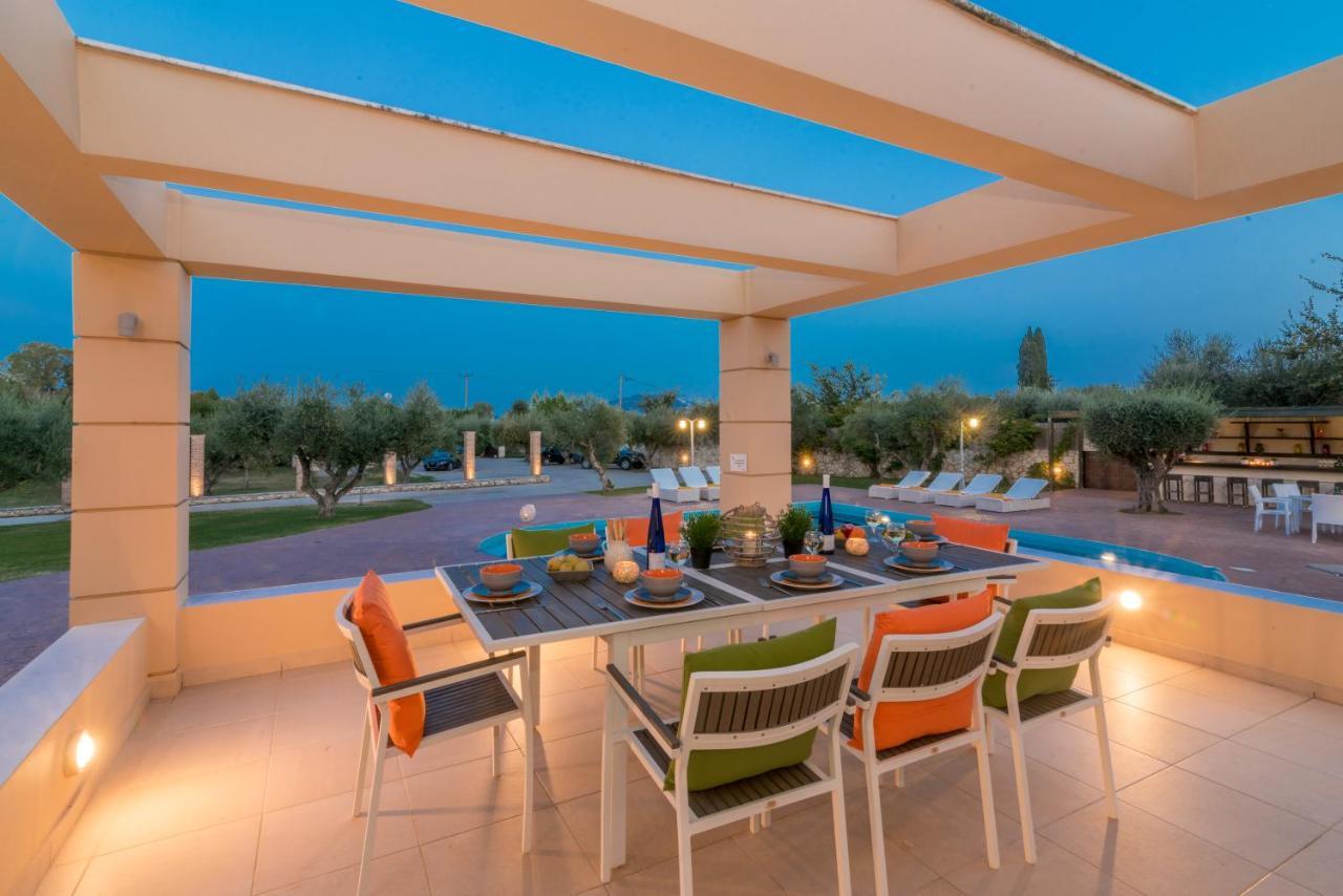Astarte Villas - Istar Villa With Tennis Court Μαχαιράδο Εξωτερικό φωτογραφία