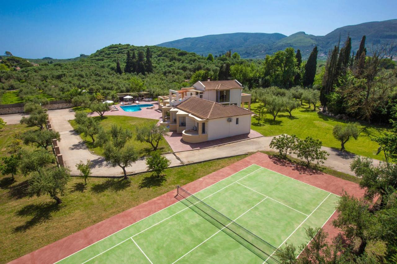 Astarte Villas - Istar Villa With Tennis Court Μαχαιράδο Εξωτερικό φωτογραφία