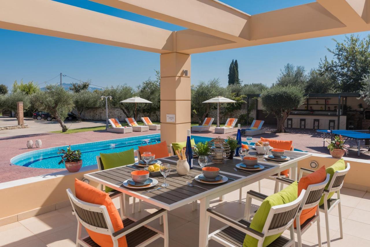 Astarte Villas - Istar Villa With Tennis Court Μαχαιράδο Εξωτερικό φωτογραφία