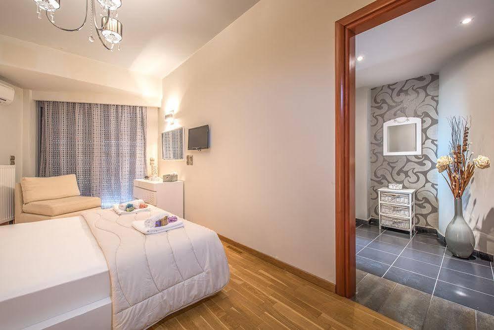 Astarte Villas - Istar Villa With Tennis Court Μαχαιράδο Εξωτερικό φωτογραφία