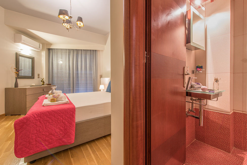 Astarte Villas - Istar Villa With Tennis Court Μαχαιράδο Εξωτερικό φωτογραφία